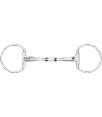 Waldhausen - EggbuttBit, double jointed, stainless steel, R: 7cm, W: