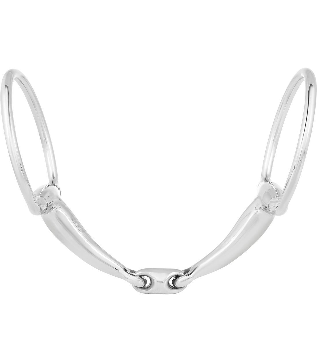 Waldhausen - EggbuttBit, double jointed, stainless steel, R: 7cm, W: