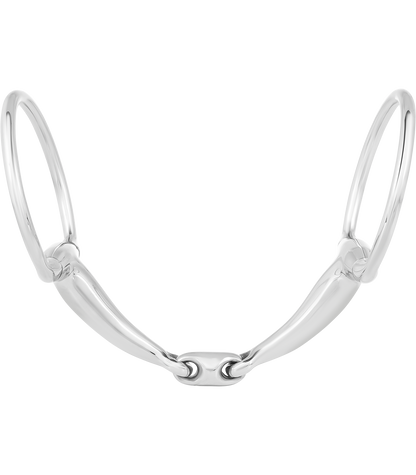 Waldhausen - EggbuttBit, double jointed, stainless steel, R: 7cm, W: