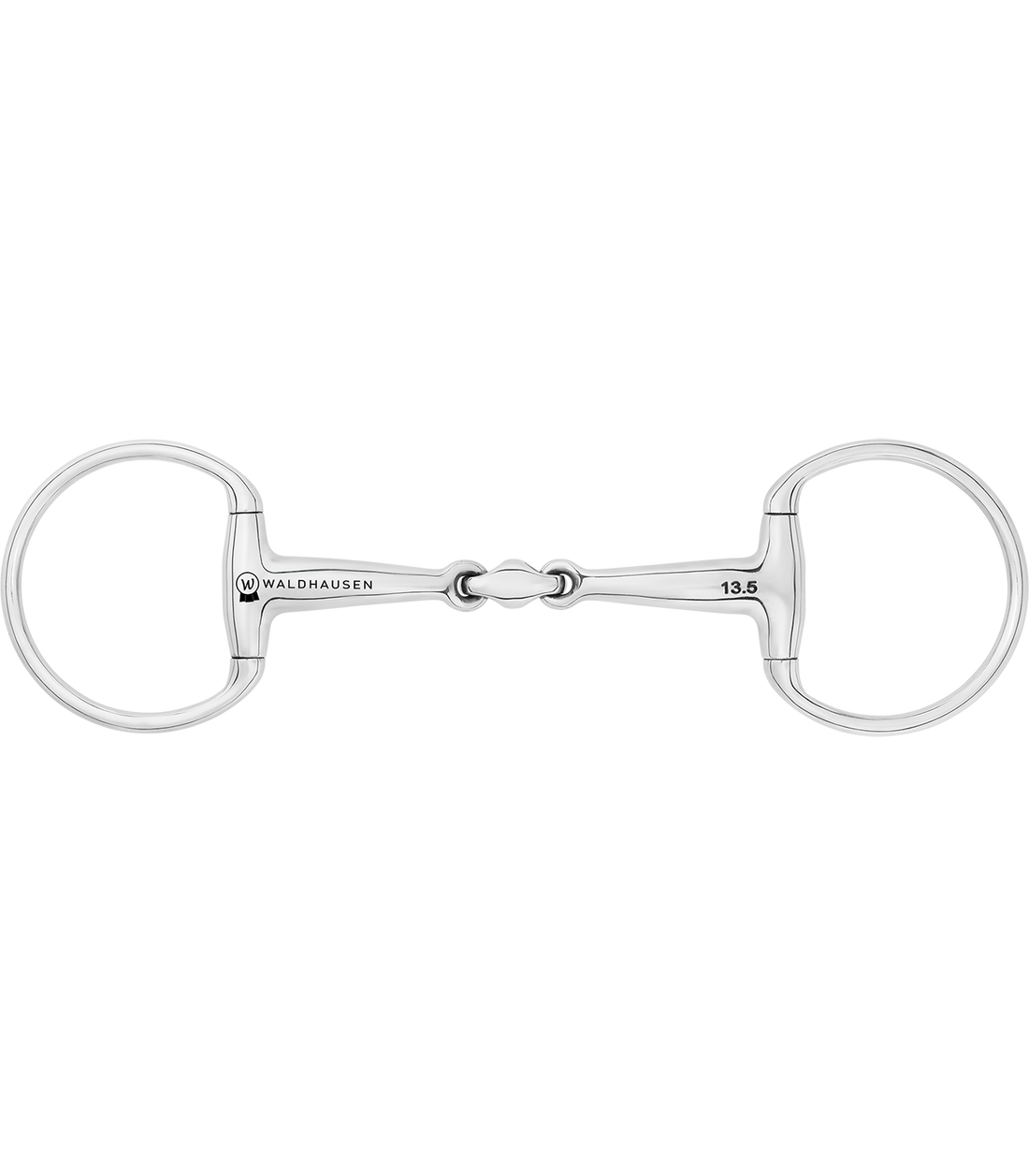 Waldhausen - EggbuttBit anatomical, double jointed, stainless steel, R: 7cm, W: