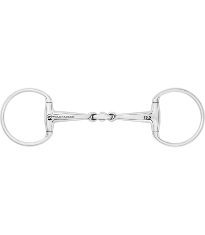 Waldhausen - EggbuttBit anatomical, double jointed, stainless steel, R: 7cm, W: