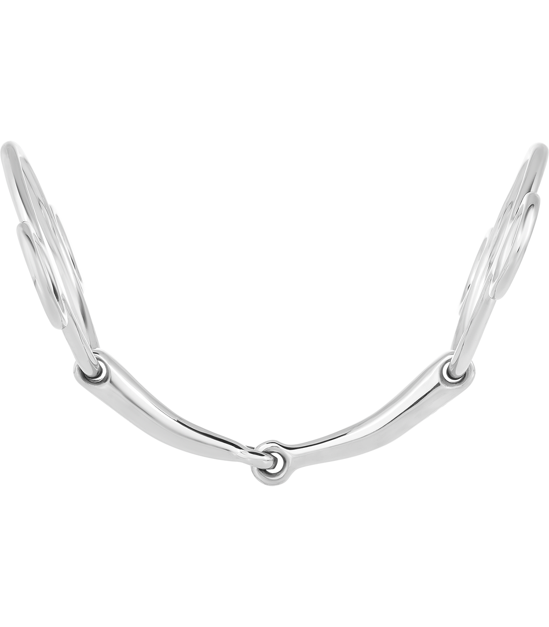 Waldhausen - 3-Ring bit, single jointed, stainless steel, R: 7cm, W: