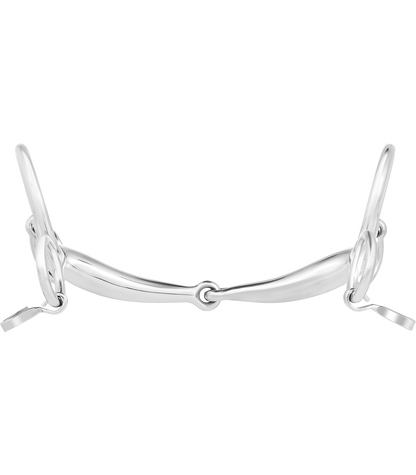 Waldhausen - Pelham, single jointed, stainless steel, W: