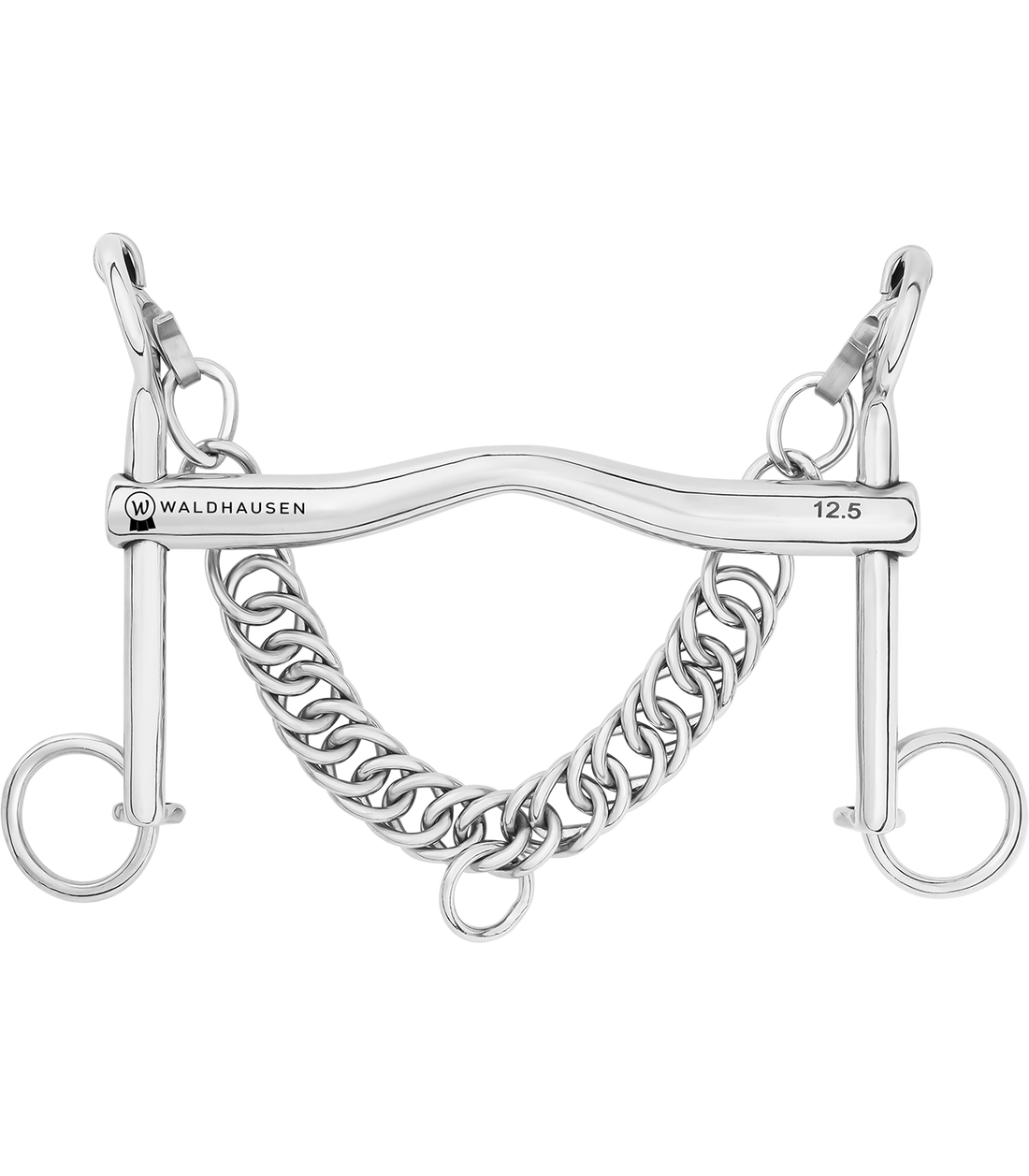 Waldhausen - Dressage Weymouth short, stainless steel, W: