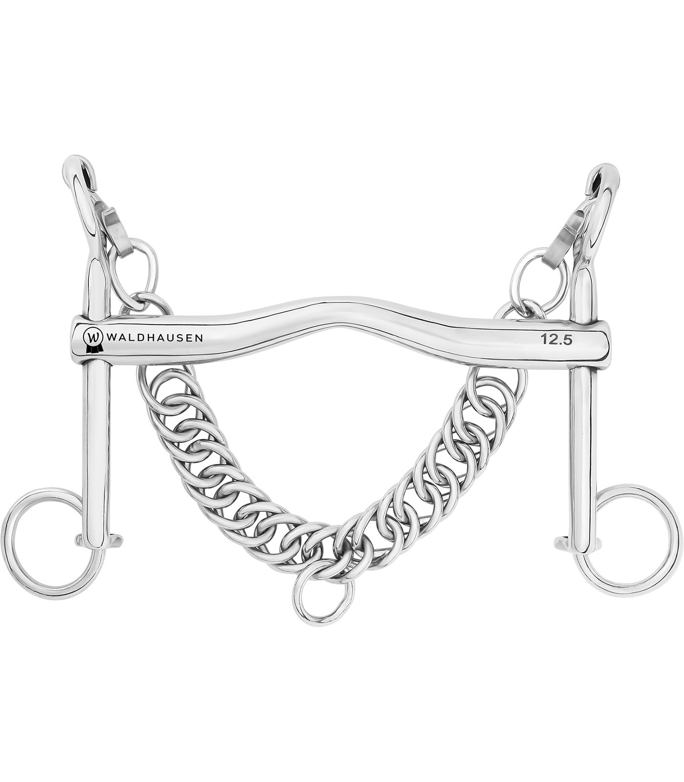 Waldhausen - Dressage Weymouth short, stainless steel, W: