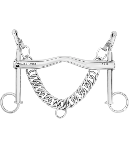 Waldhausen - Dressage Weymouth short, stainless steel, W: