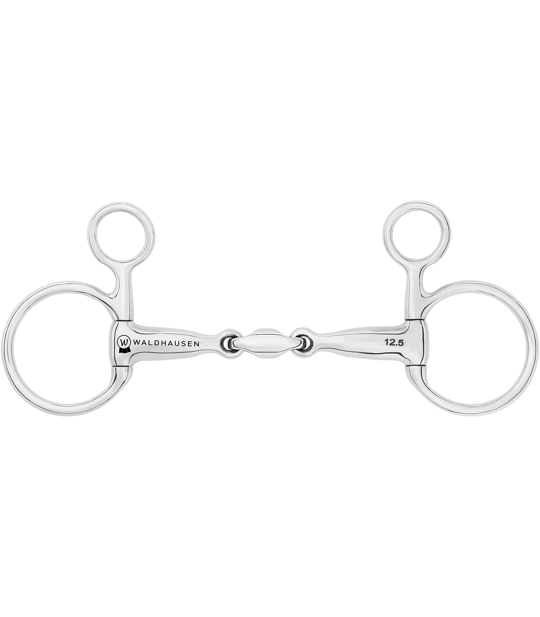 Waldhausen - Baucher Bit, double jointed, stainless steel, R:5,5cm