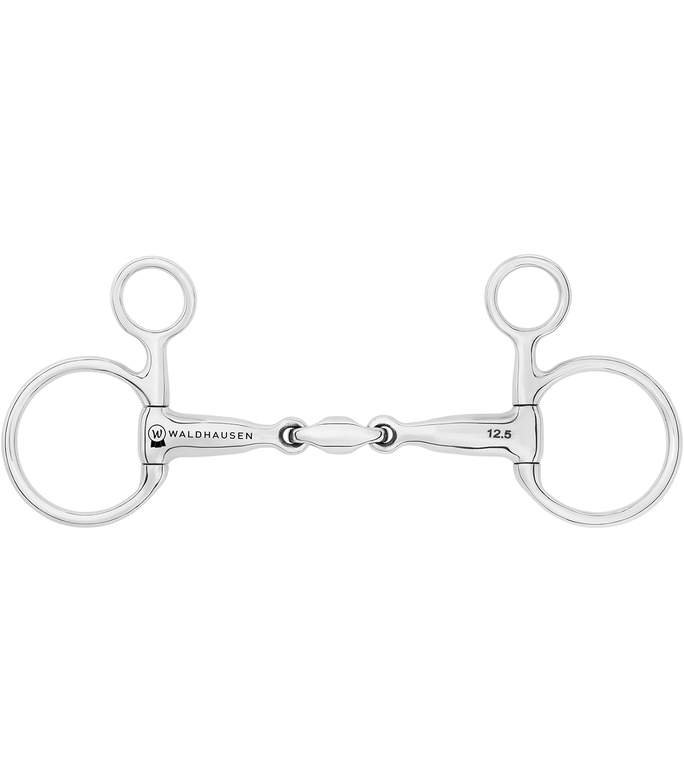 Waldhausen - Baucher Bit, double jointed, stainless steel, R:5,5cm