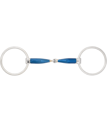 Waldhausen - Sweet Iron Snaffle Bit, single jointed, R: 7cm, W: