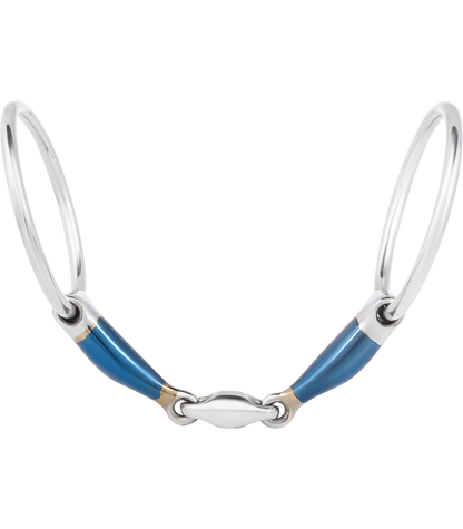 Waldhausen - Sweet Iron Snaffle Bit, double jointed, R: 7cm, W: