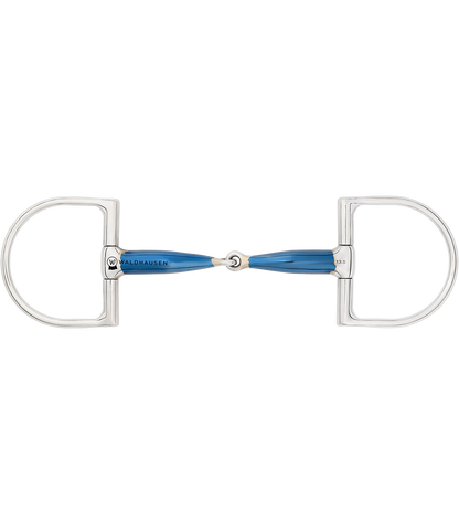 Waldhausen - Sweet Iron D-Ring Bit, single jointed, R: 7cm, W: