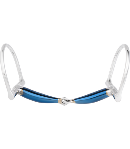 Waldhausen - Sweet Iron D-Ring Bit, single jointed, R: 7cm, W: