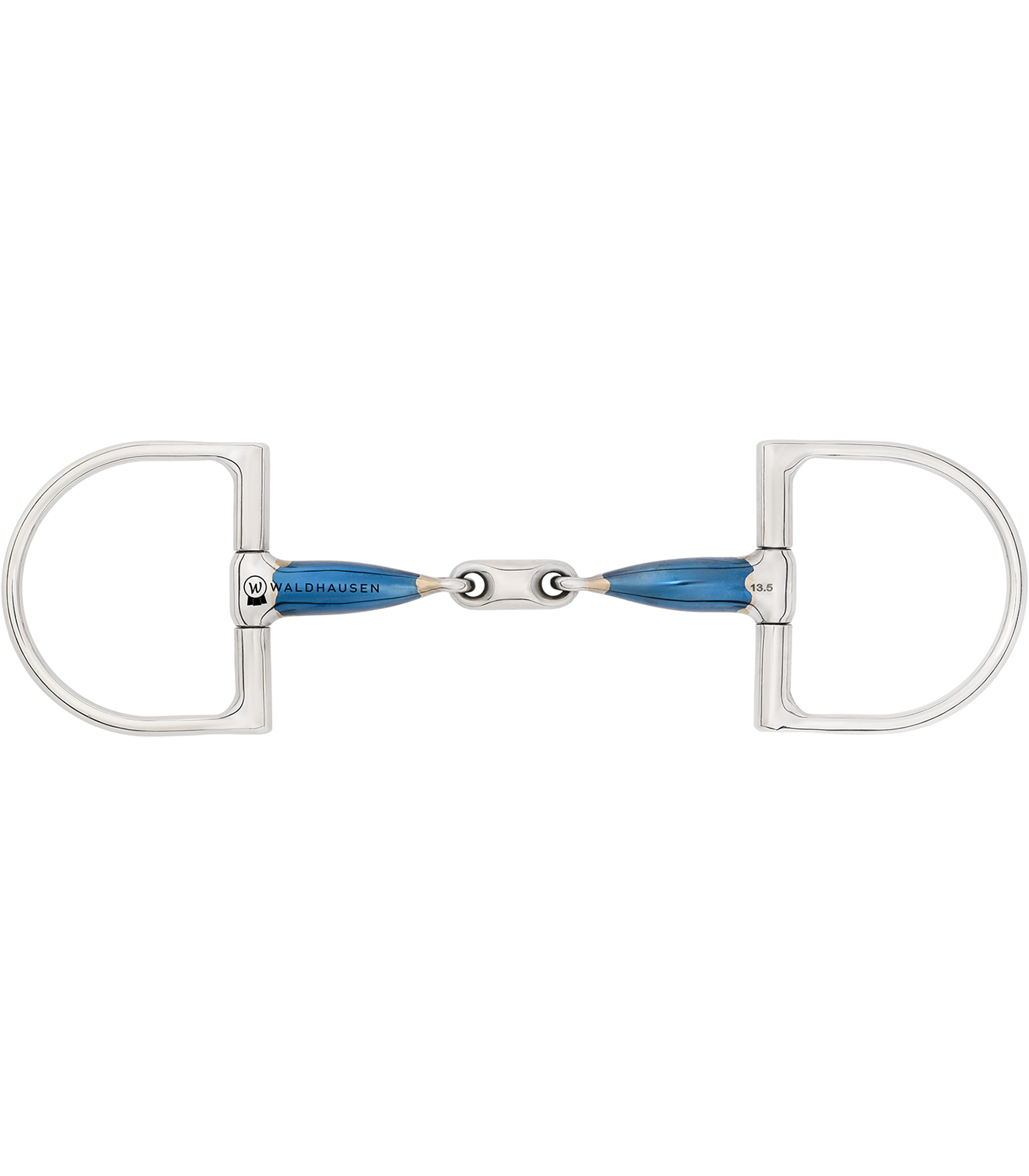 Waldhausen - Sweet Iron D-Ring Bit, double jointed, R: 7cm, W:
