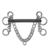 Waldhausen - Rubber Pelham rigid bar, LZ: 5cm, T: 15mm, W: