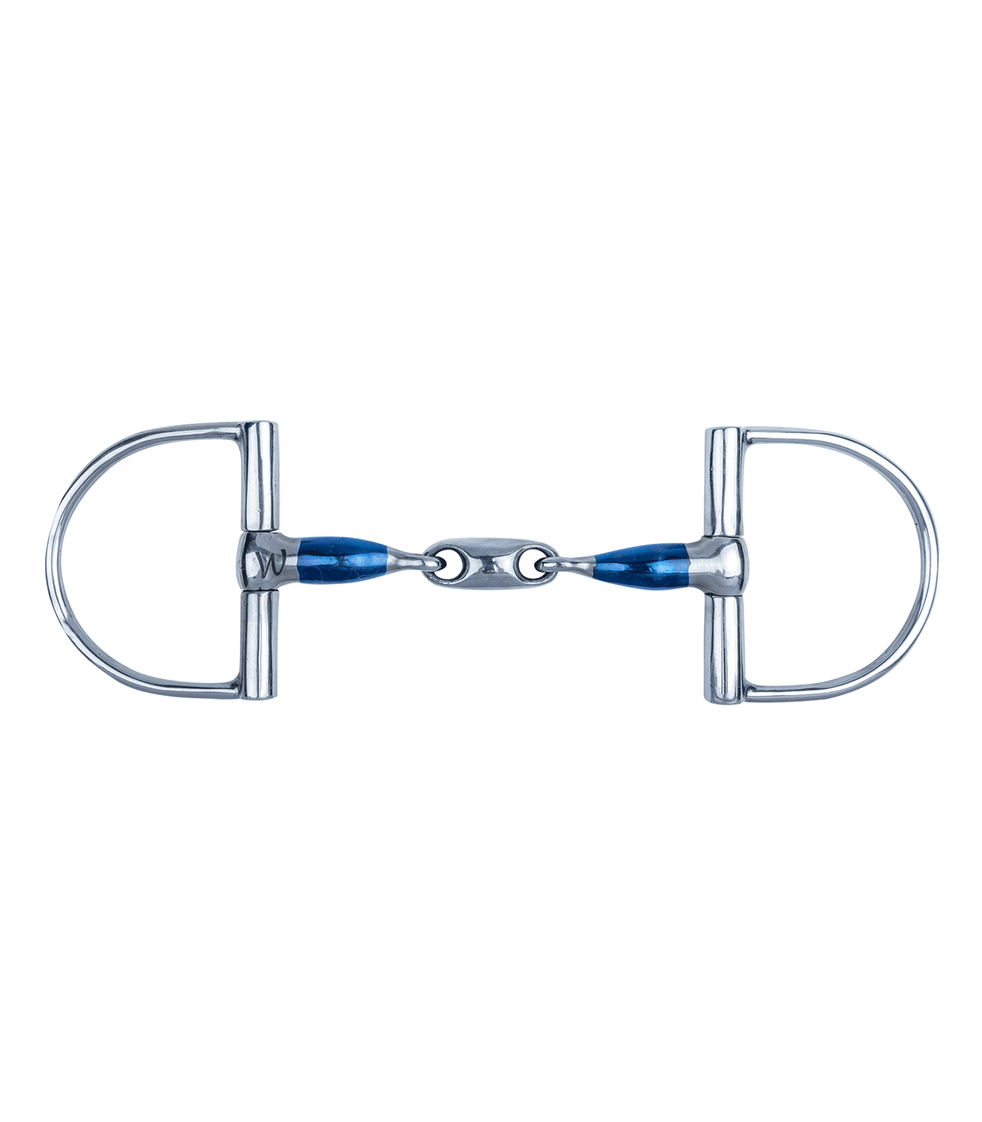 Waldhausen - D-Ring Gebiss SI double broken, R: 7,5 cm, T: