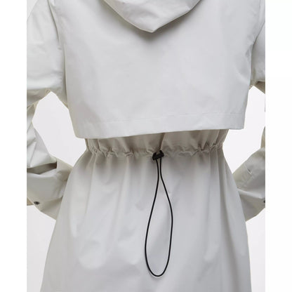 Barbour Kyra Longline Regnjakke – Creme