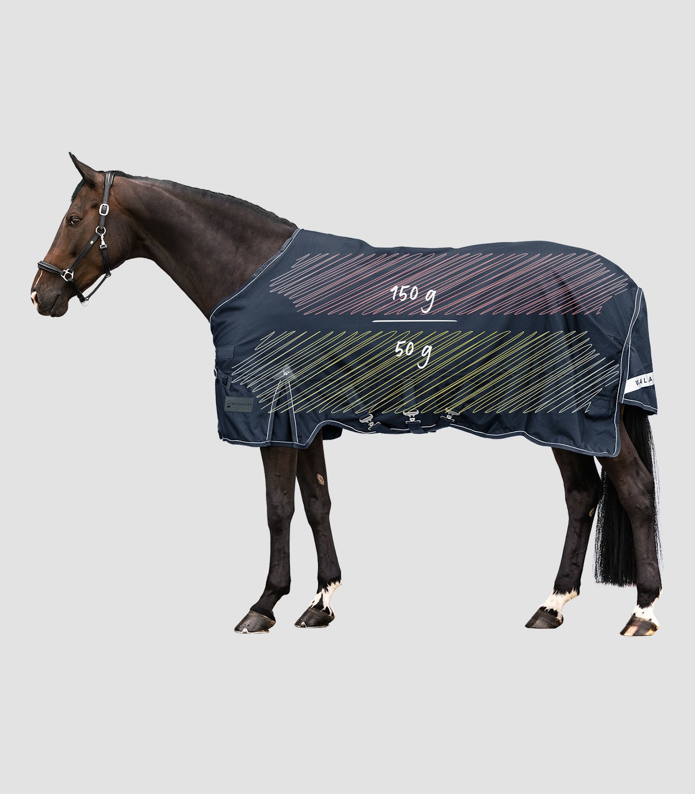 Waldhausen - Outdoor Rug Scandic Multi-Layer, 150g/50g