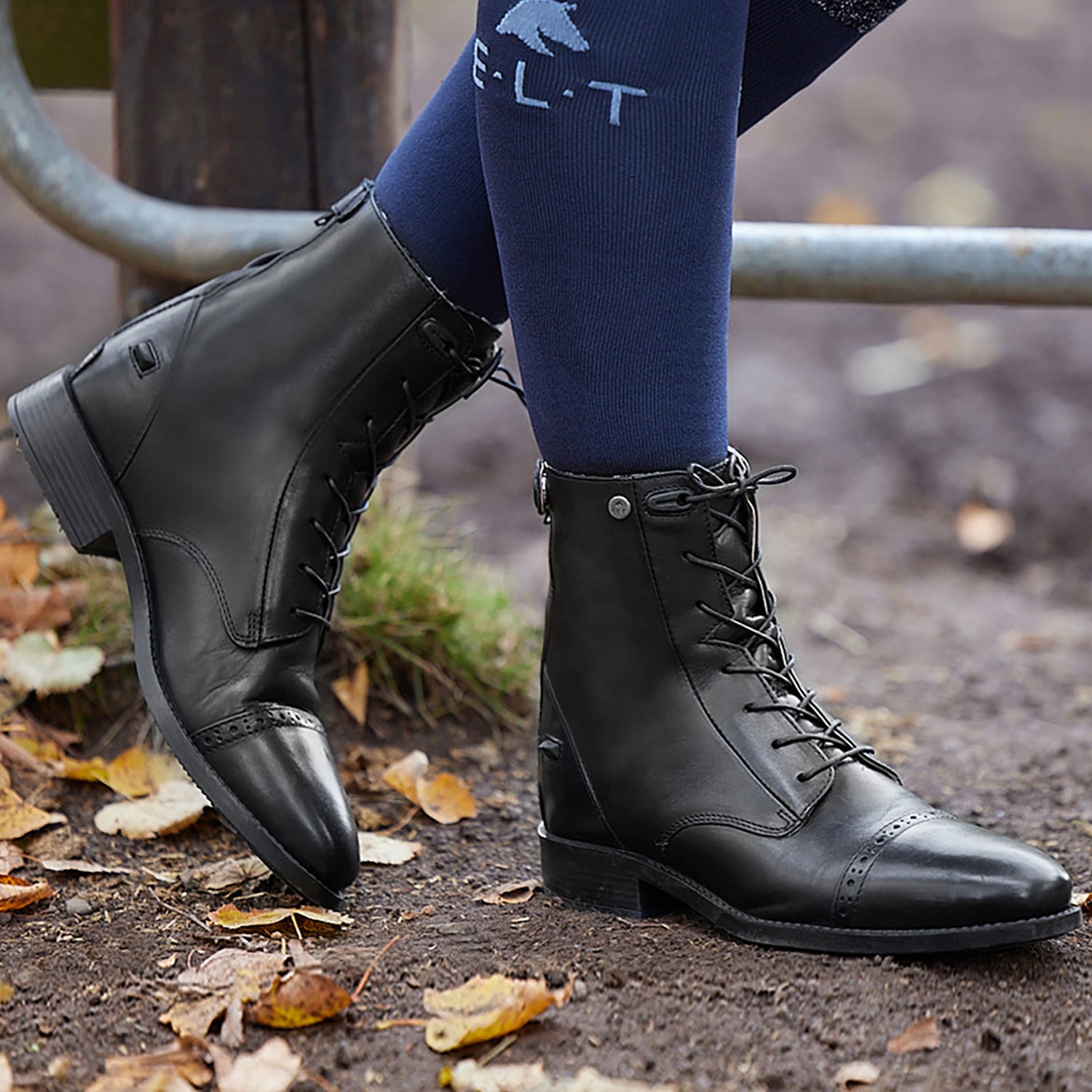 ELT - Laced Jodhpurboots Belfort Winter, black
