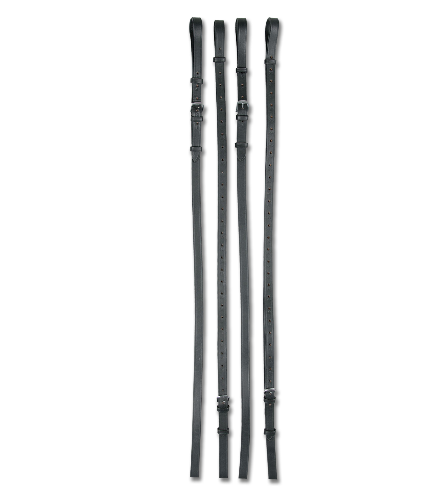STAR - Longing Drawing reins leather, black