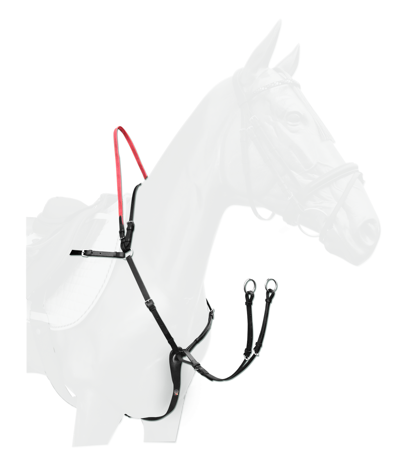 Waldhausen - breastplate with safety rein