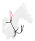 Waldhausen - breastplate with safety rein