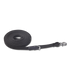 Waldhausen - LPO Lunging line, without whirl and loops, black, ca. 8 m