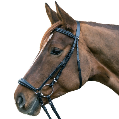 STAR - Bridle Hannover drop noseband, black