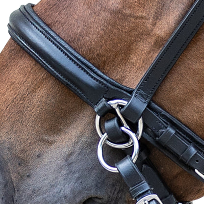 STAR - STAR bitless bridle, black