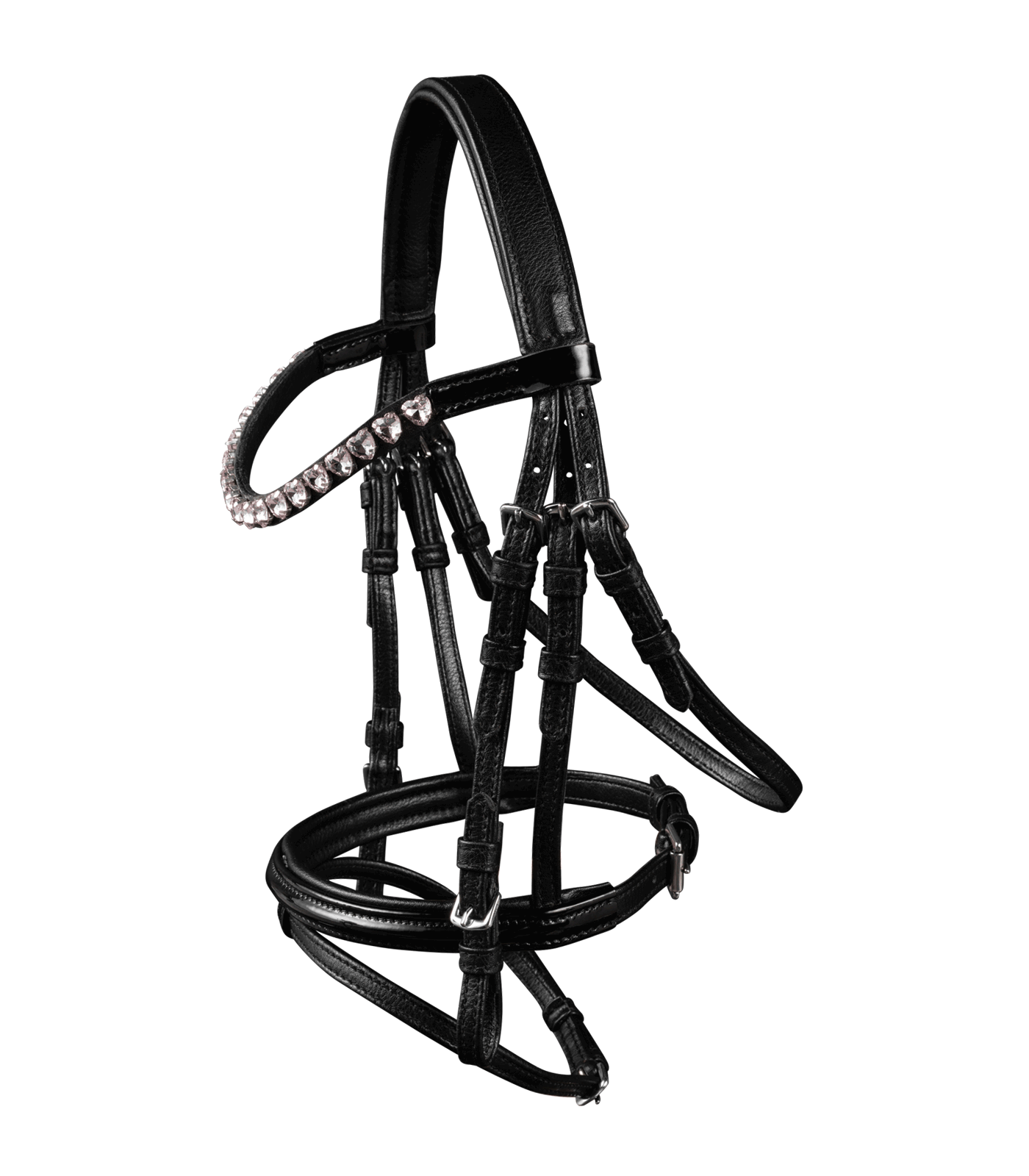 Waldhausen - Bridle Happy Hearts, black