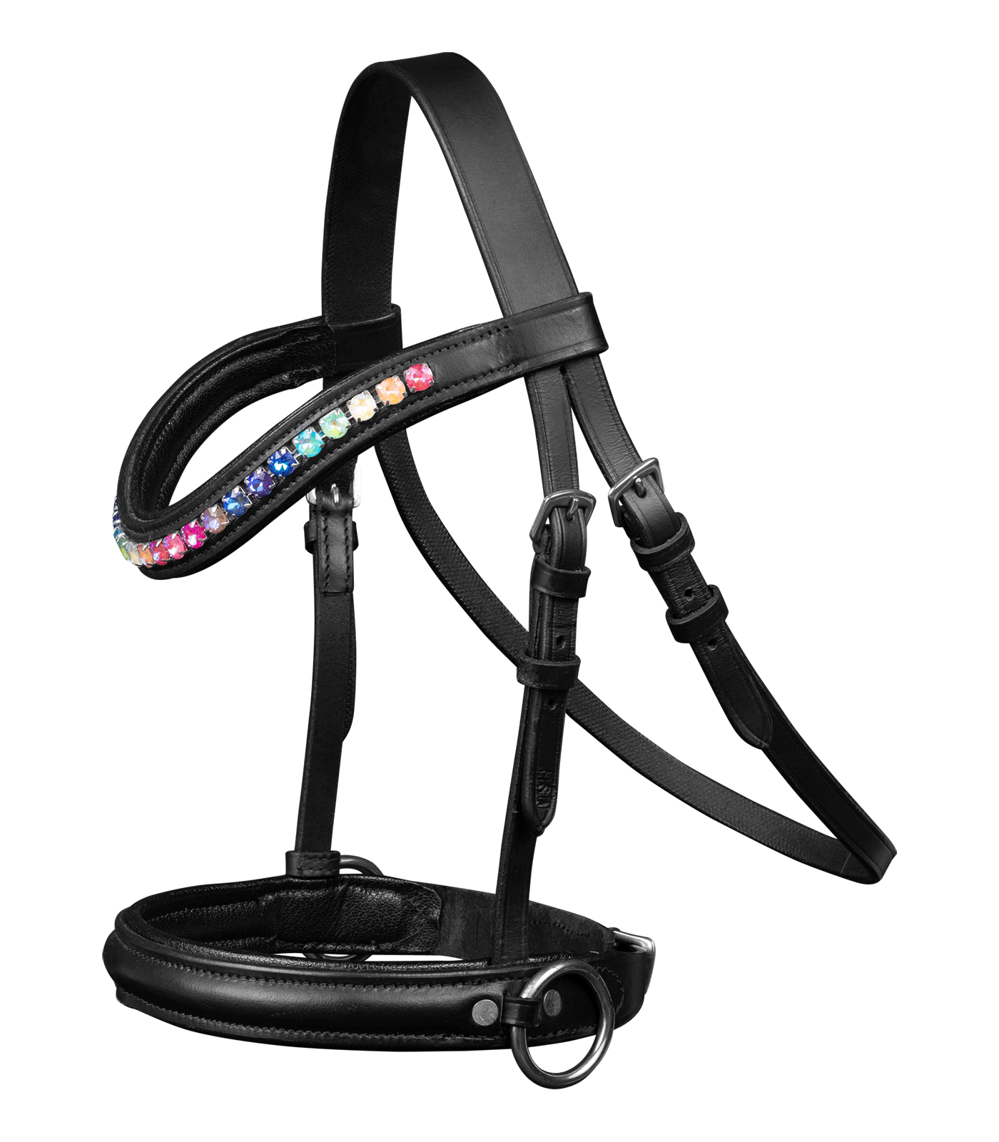 Waldhausen - decorative bridle for Wooden horse, black