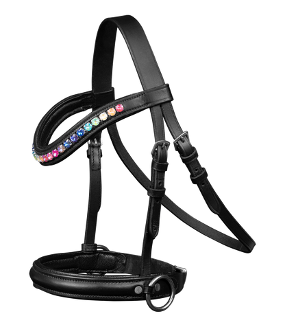 Waldhausen - decorative bridle for Wooden horse, black