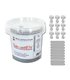 Waldhausen - Safe-Gum, silver grey, Set of 18 pieces assorted