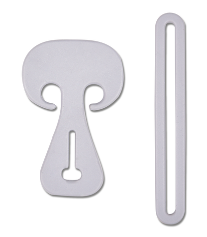 Waldhausen - Safe-Gum, silver grey, Set of 18 pieces assorted