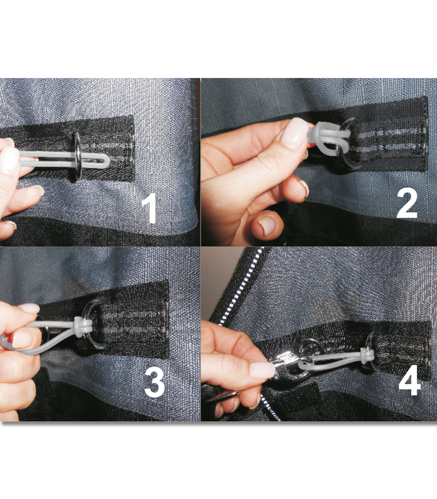 Waldhausen - Safe-Gum, silver grey, Set of 18 pieces assorted