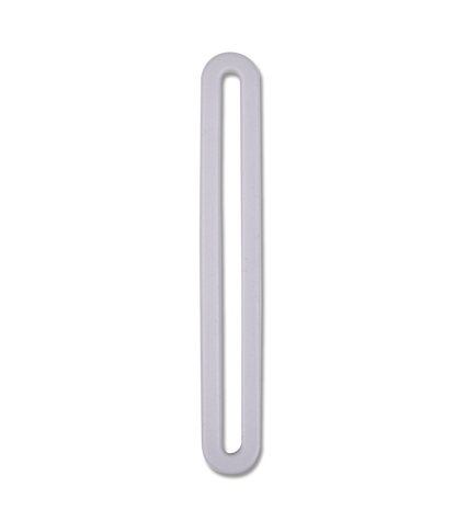 Waldhausen - Safe-Gum, silver grey, Set of 6 pieces for carabiner