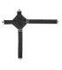 Waldhausen - Cross surcingle extension, black, unisize