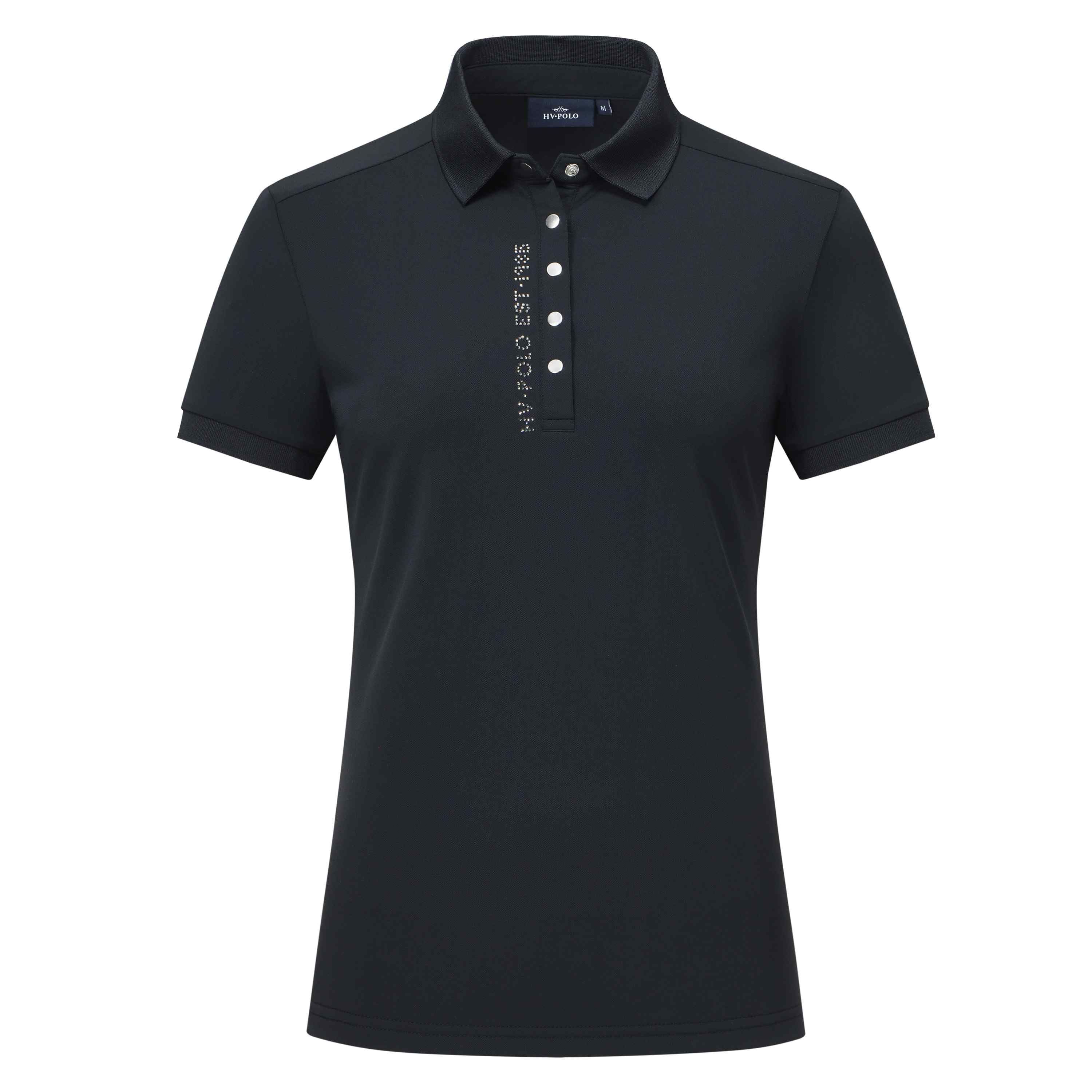 Hv Polo - Tech polo, Dame, Myrthe - Black