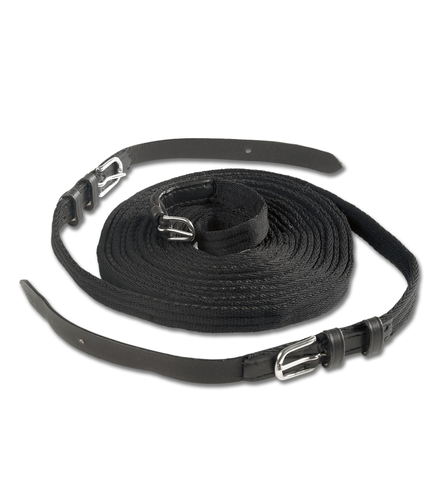 Waldhausen - Single Harness Driving Reins, black