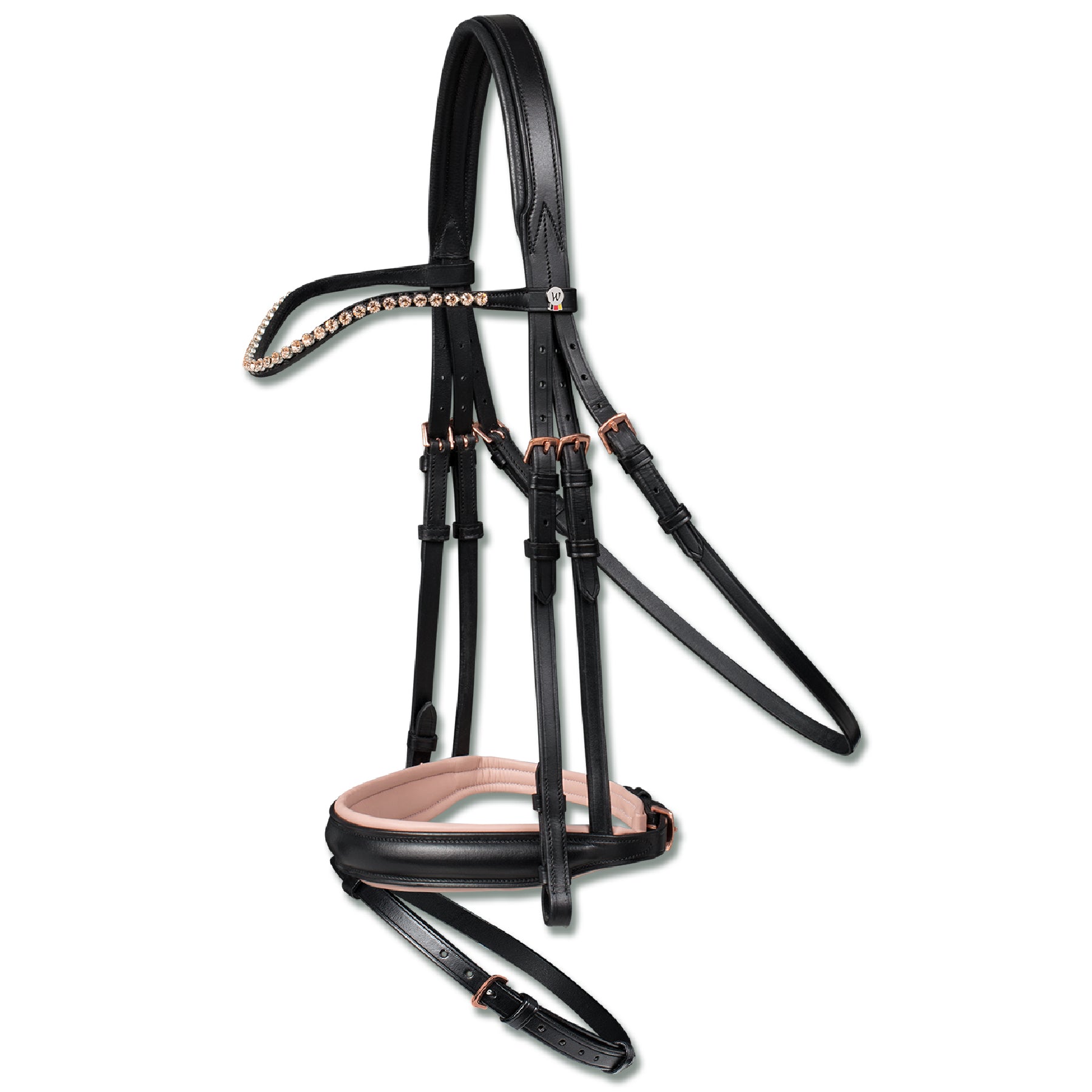 Waldhausen - Bridle X-Line Rosé, comb.