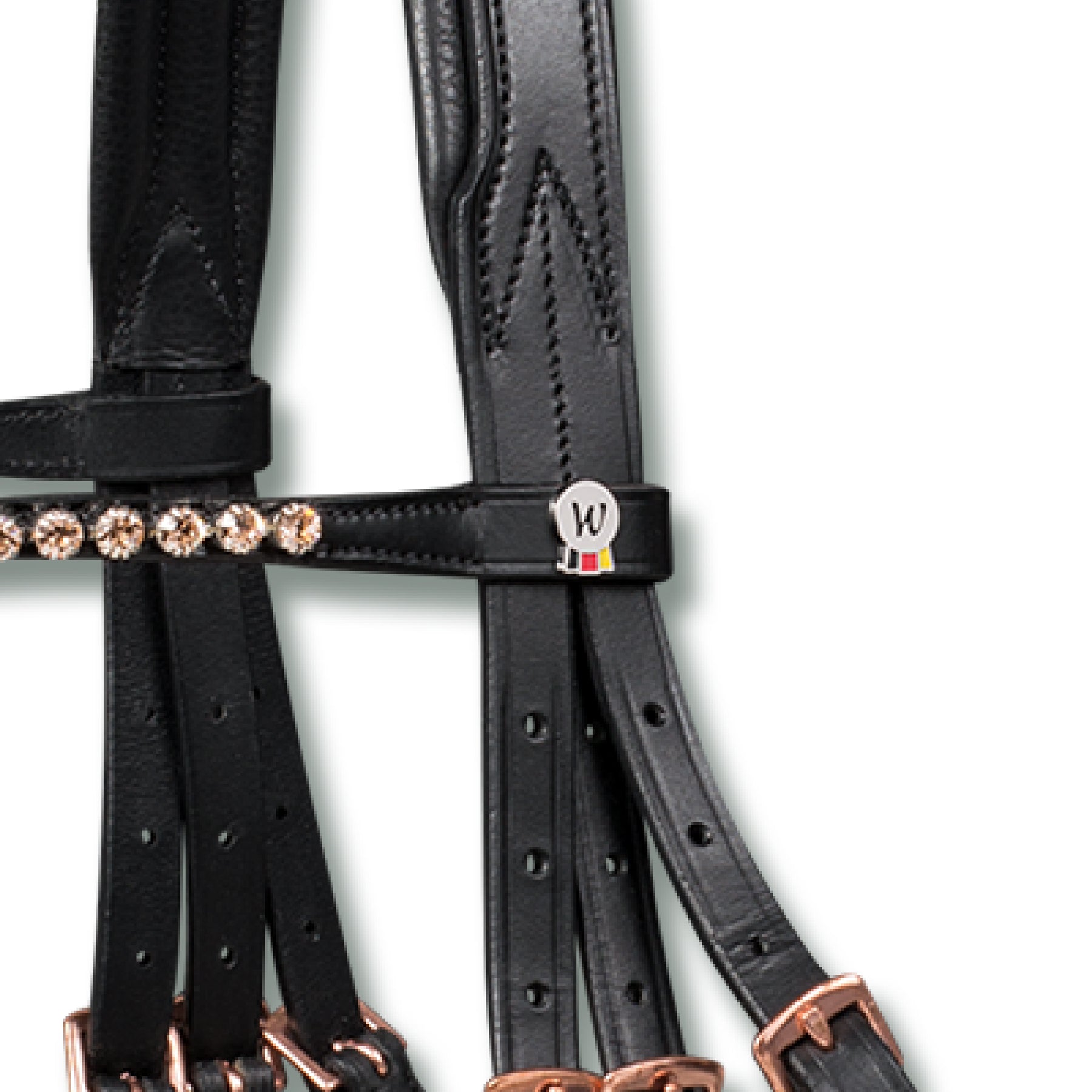 Waldhausen - Bridle X-Line Rosé, comb.