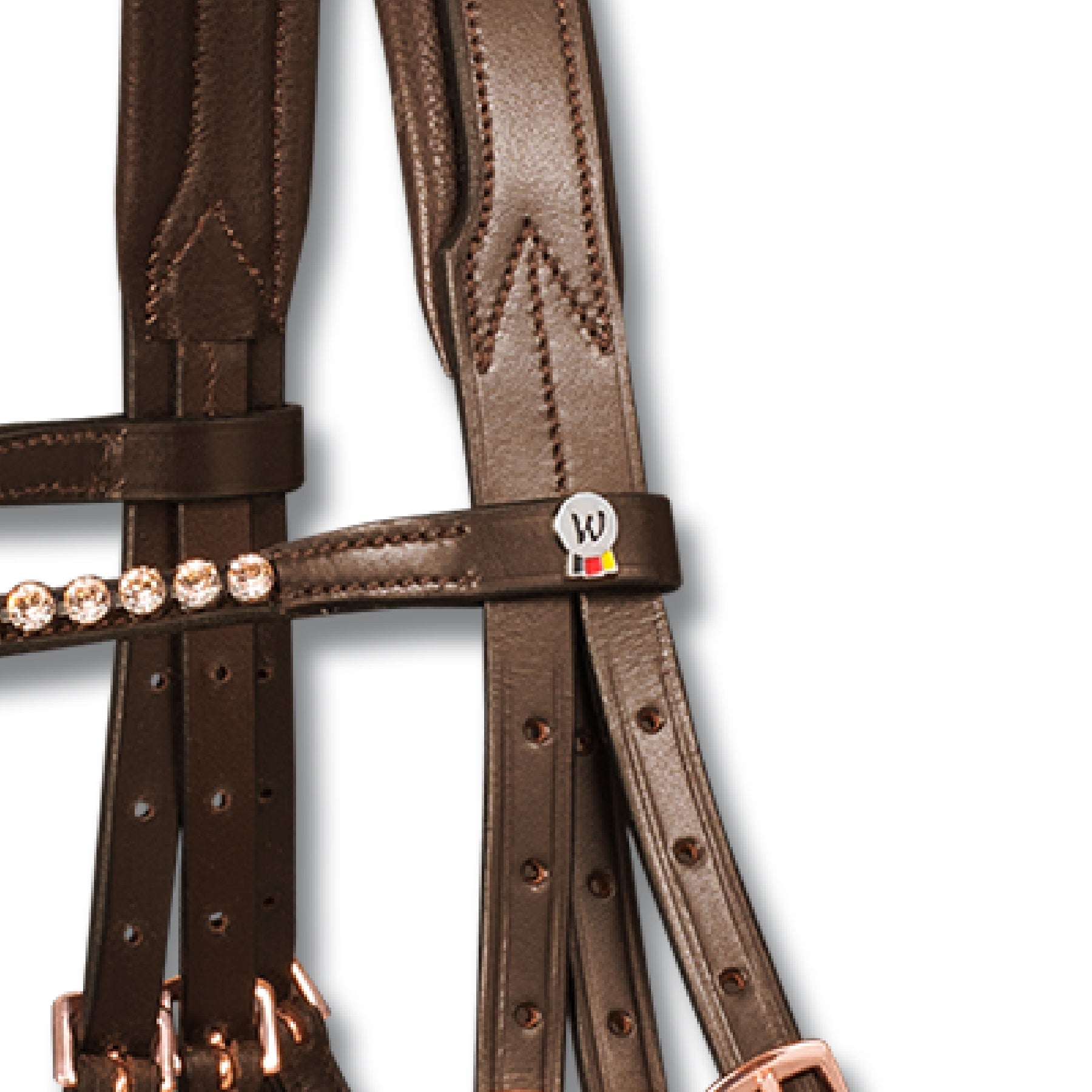 Waldhausen - Bridle X-Line Rosé, comb.