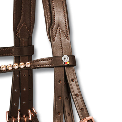 Waldhausen - Bridle X-Line Rosé, comb.