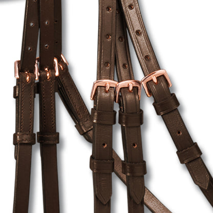 Waldhausen - Bridle X-Line Rosé, comb.