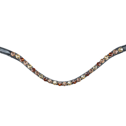 Waldhausen - Bridle X-Line Goldheart, pullback comb.