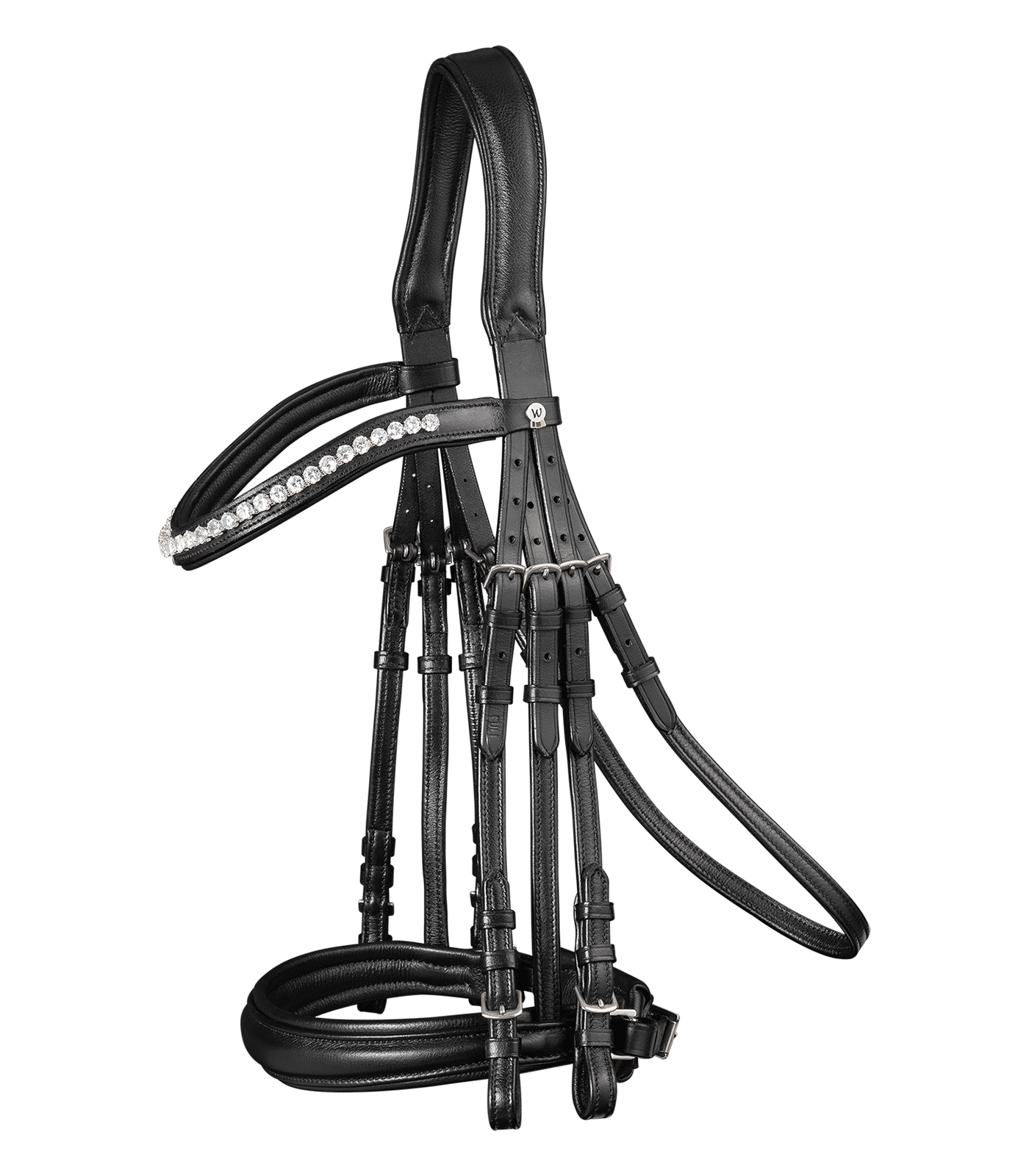 Waldhausen - Weymouth Bridle X-Line Supersoft, pullback, black