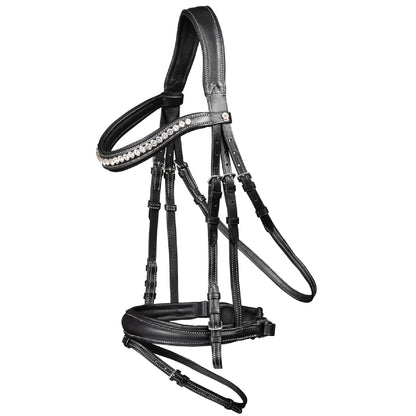 Waldhausen - Bridle X-Line Supersoft Joy, pullback comb., black