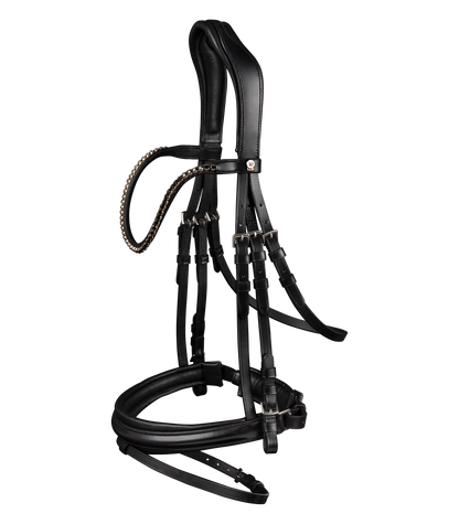 Waldhausen - Bridle X-Line Favourite, pullback noseband, black