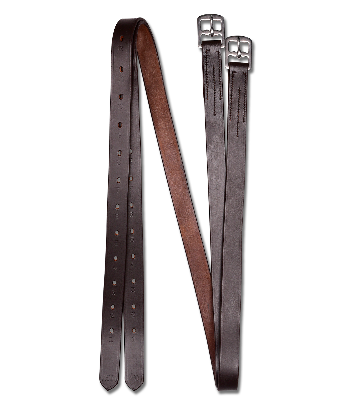 Waldhausen - Leather Stirrups, X-Line, 25mm width