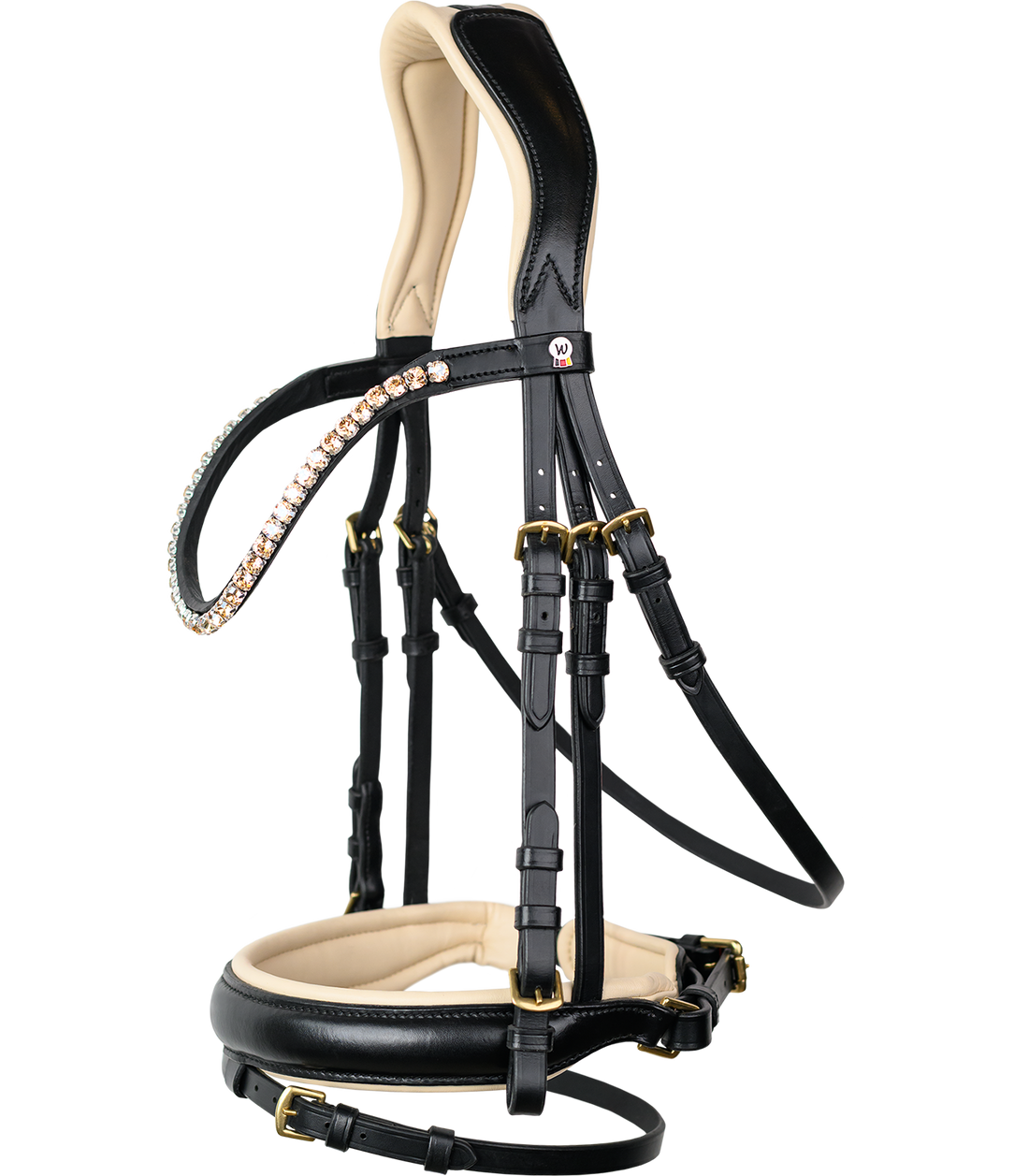 Waldhausen - Bridle X-Line Ivory, pullback comb.