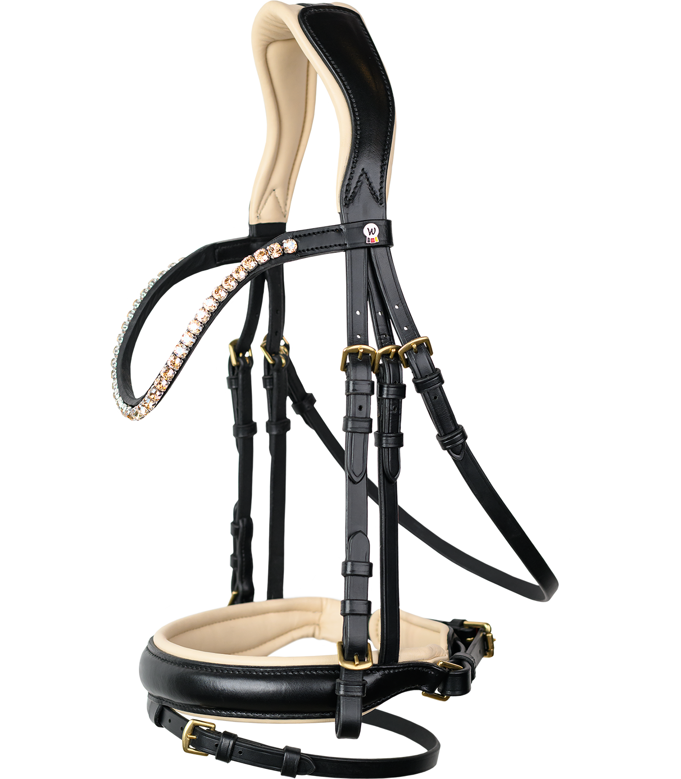 Waldhausen - Bridle X-Line Ivory, pullback comb.